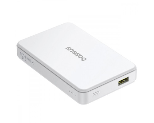 Портативна Батарея Baseus Airpow II Qi2 22.5W 10000mAh white 2003000273816 6932172676995