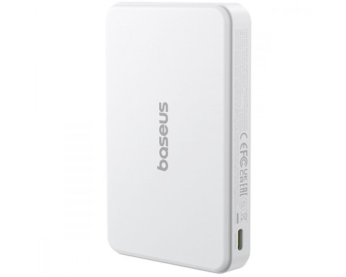 Портативна Батарея Baseus Airpow II Qi2 22.5W 10000mAh white 2003000273816 6932172676995