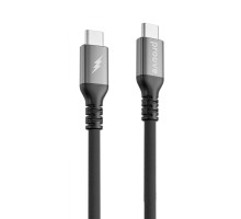 Кабель Proove ReGen Silicone Type-C to Type-C 60W (1m) black 2001001957551 6901113407974