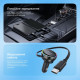 АЗП Proove Hammer 81W (Type-C + USB) + Retractable Type-C Cable black 2003000317145 6901113826805