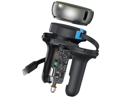 АЗП Proove Hammer 81W (Type-C + USB) + Retractable Type-C Cable black 2003000317145 6901113826805