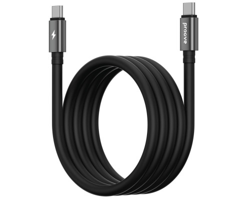 Кабель Proove Magneto Type-C to Type-C 60W (1m) black 2003000282658 6901112618487