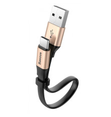 Кабель Baseus Nimble Type-C 3.0A (0.23m) gold