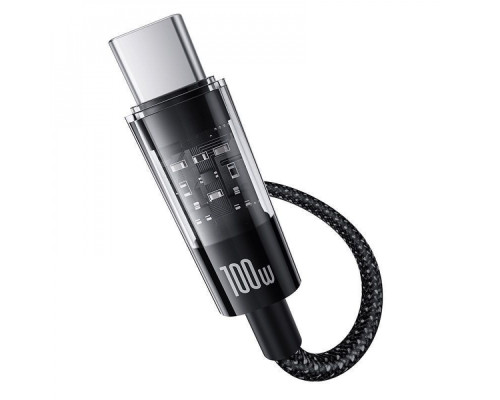 Кабель Baseus Gem Fast-Charging Type-C 100W 1m black 2003000163858 6932172658748