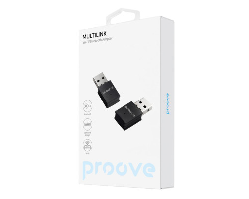 Бездротовий адаптер Proove Multilink Bluetooth + WIFI black