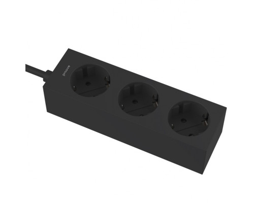 Мережевий фільтр Proove Magnet Strip (3xAC) 1.6m black 2003000222555 6901113684719