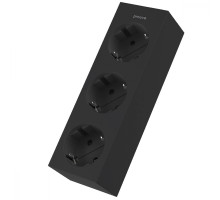 Мережевий фільтр Proove Magnet Strip (3xAC) 1.6m black 2003000222555 6901113684719