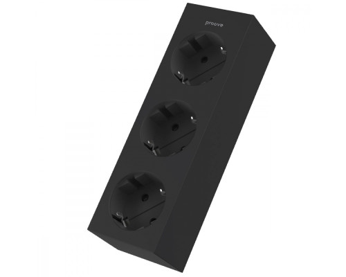 Мережевий фільтр Proove Magnet Strip (3xAC) 1.6m black 2003000222555 6901113684719