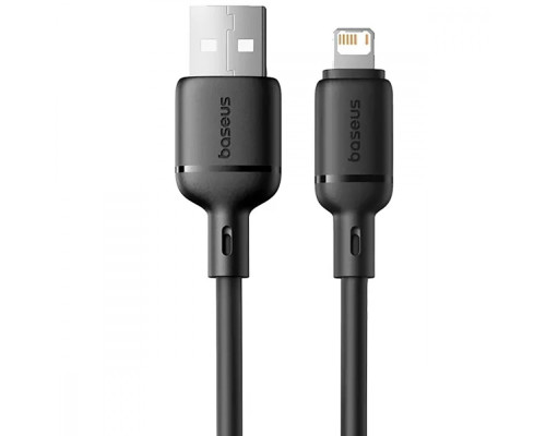 Кабель Baseus Silky Series Fast Charging Lightning 2.4A (1m) black 2003000197884 6932172668822