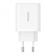 МЗП Baseus Cube Fast Charger 30W (Type-C + USB) white 2001000965175 6932172651176