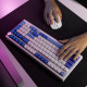 Бездротова клавіатура Proove Gaming Slicker Special Edition (Ukraine Layout) white/purple 2003000266993 6901115232123