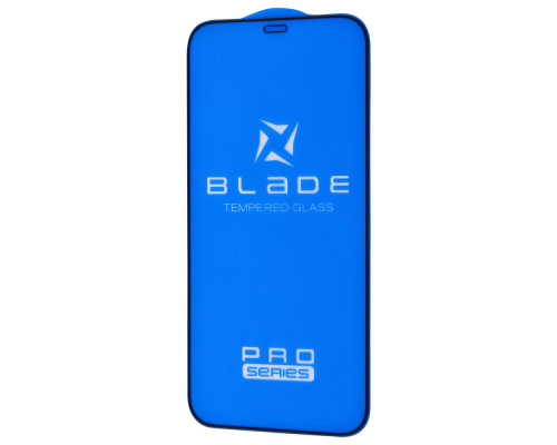 Захисне скло BLADE PRO Series Full Glue iPhone 12/12 Pro без упаковки black