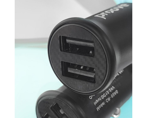 АЗП Proove Kely Car Charger (2USB) black