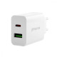 МЗП Proove Rapid 20W (Type-C + USB) white