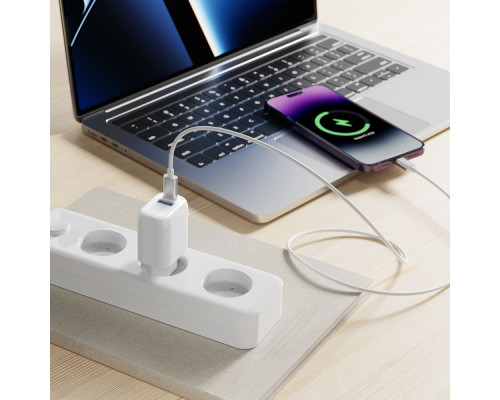 МЗП Proove Silicone Power Plus 30W (Type-C + USB) white