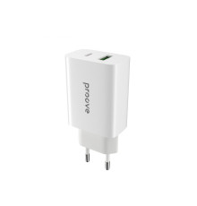 МЗП Proove Rapid 20W (Type-C + USB) white