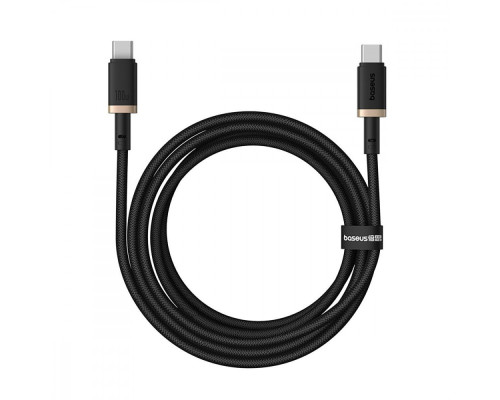 Кабель Baseus Dura Series Fast Charging Type-C to Type-C 100W (1m) gold/black 2003000232165 6932172669836