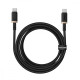 Кабель Baseus Dura Series Fast Charging Type-C to Type-C 100W (1m) gold/black 2003000232165 6932172669836