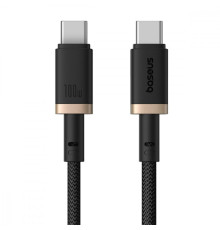 Кабель Baseus Dura Series Fast Charging Type-C to Type-C 100W (1m) gold/black 2003000232165 6932172669836
