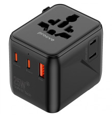 Універсальний адаптер Proove Trip 25W black 2003000266245 6901114851271