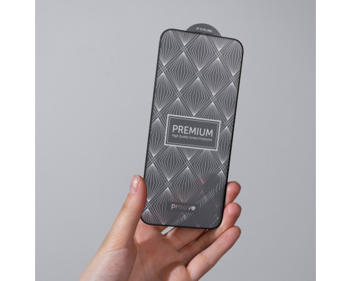 Захисне скло Proove Premium iPhone 12 Pro Max black 2003000178289 6901132556424