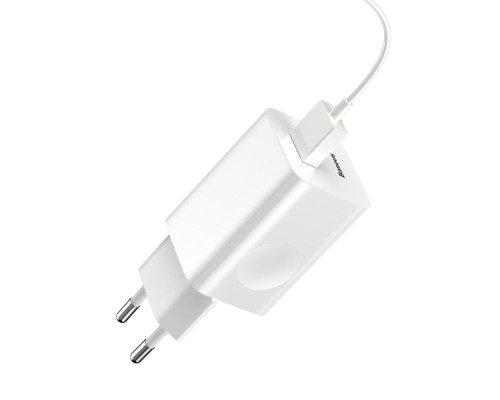 Мережевий Зарядний Пристрій Baseus Wall Charger QC3.0 white