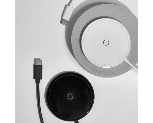 Бездротовий ЗП Baseus Simple Mini Magnetic 15W white