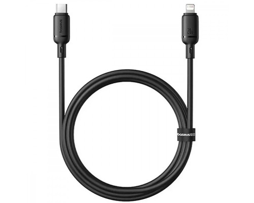 Кабель Baseus Foamed Silicone Fast Charging Type-C to Lightning 20W (2m) black 2003000288827 6932172693893