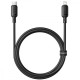 Кабель Baseus Foamed Silicone Fast Charging Type-C to Lightning 20W (2m) black 2003000288827 6932172693893