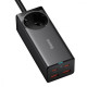 МЗП Baseus GaN3 Pro 100W (AC(EU)+2 USB+2 Type-C ) + Кабель Type-C to Type-C 100W(20V/5A) (1m) black