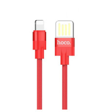 Кабель Hoco U55 Outstanding Lightning (1.2m) red