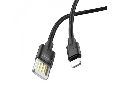 Кабель Hoco U55 Outstanding Lightning (1.2m) red