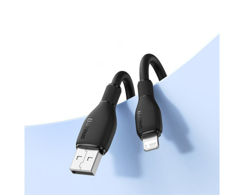 Кабель Baseus Pudding Series Fast Charging Lightning 2.4A (2m) blue