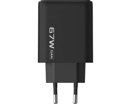 МЗП Proove Silicone Power 2 67W (2*Type-C+USB) black 2003000320121 6901112112886