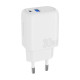 МЗП Proove Silicone Power Plus 30W (Type-C + USB) white