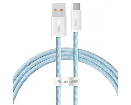 Кабель Baseus Dynamic Series Fast Charging Type-C 100W (1m) blue 2001000810291 6932172607470
