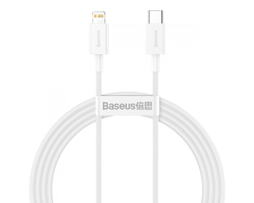 Кабель Baseus Superior Series Fast Charging Type-C to Lightning PD 20W (1.5m) white