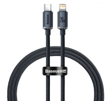 Кабель Baseus Crystal Shine Series Fast Charging Type-C to Lightning 20W (1.2m) black 2001000509799 6932172602741