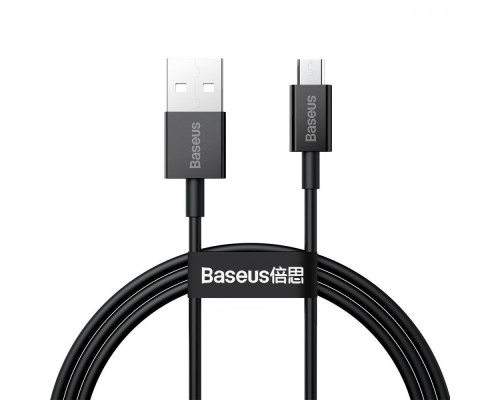 Кабель Baseus Superior Series Fast Charging Micro USB 2A (1m) black