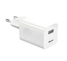 Мережевий Зарядний Пристрій Baseus Wall Charger QC3.0 white 2000040978015 6953156272446