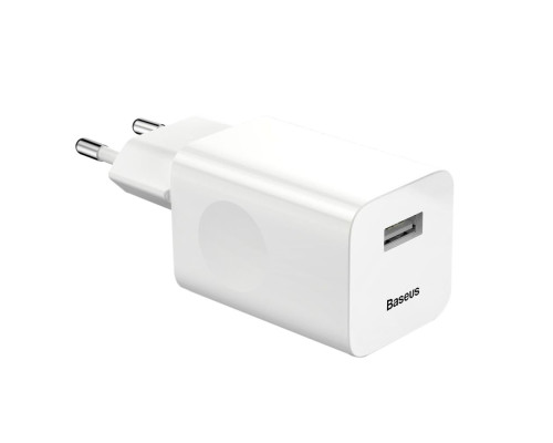 Мережевий Зарядний Пристрій Baseus Wall Charger QC3.0 white