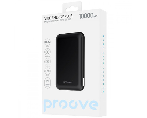 Портативна Батарея Proove Vibe Energy Plus 22.5W 10000mAh sky blue 2003000289008 6901115177967