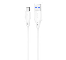 Кабель Proove Simple Silicone USB to Type-C 3A (1m) white 2003000244106 6901114051893
