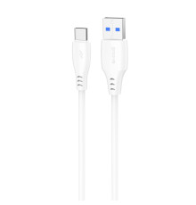 Кабель Proove Simple Silicone USB to Type-C 3A (1m) white 2003000244106 6901114051893