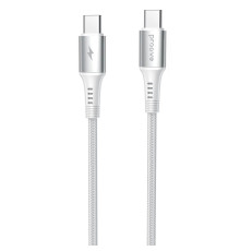 Кабель Proove WireX Type-C to Type-C 60W (1m) white 2003000248364 6901115662142
