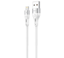 Кабель Proove Soft Silicone USB to Lightning 2.4A (2m) white 2003000253535 6901113114193