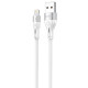 Кабель Proove Soft Silicone USB to Lightning 2.4A (2m) white 2003000253535 6901113114193