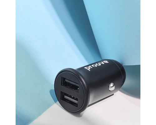 АЗП Proove Kely Car Charger (2USB) black