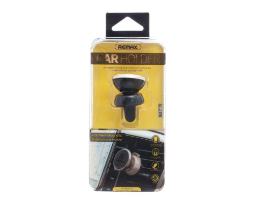 Автотримач Remax RM-C19 Колір Чорно-Золотий