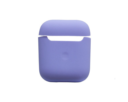 Футляр для навушників AirPods 1/2 Slim Колір Delf blue